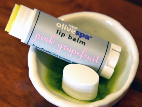 Natural olive oil lip balm Pink Grapefruit